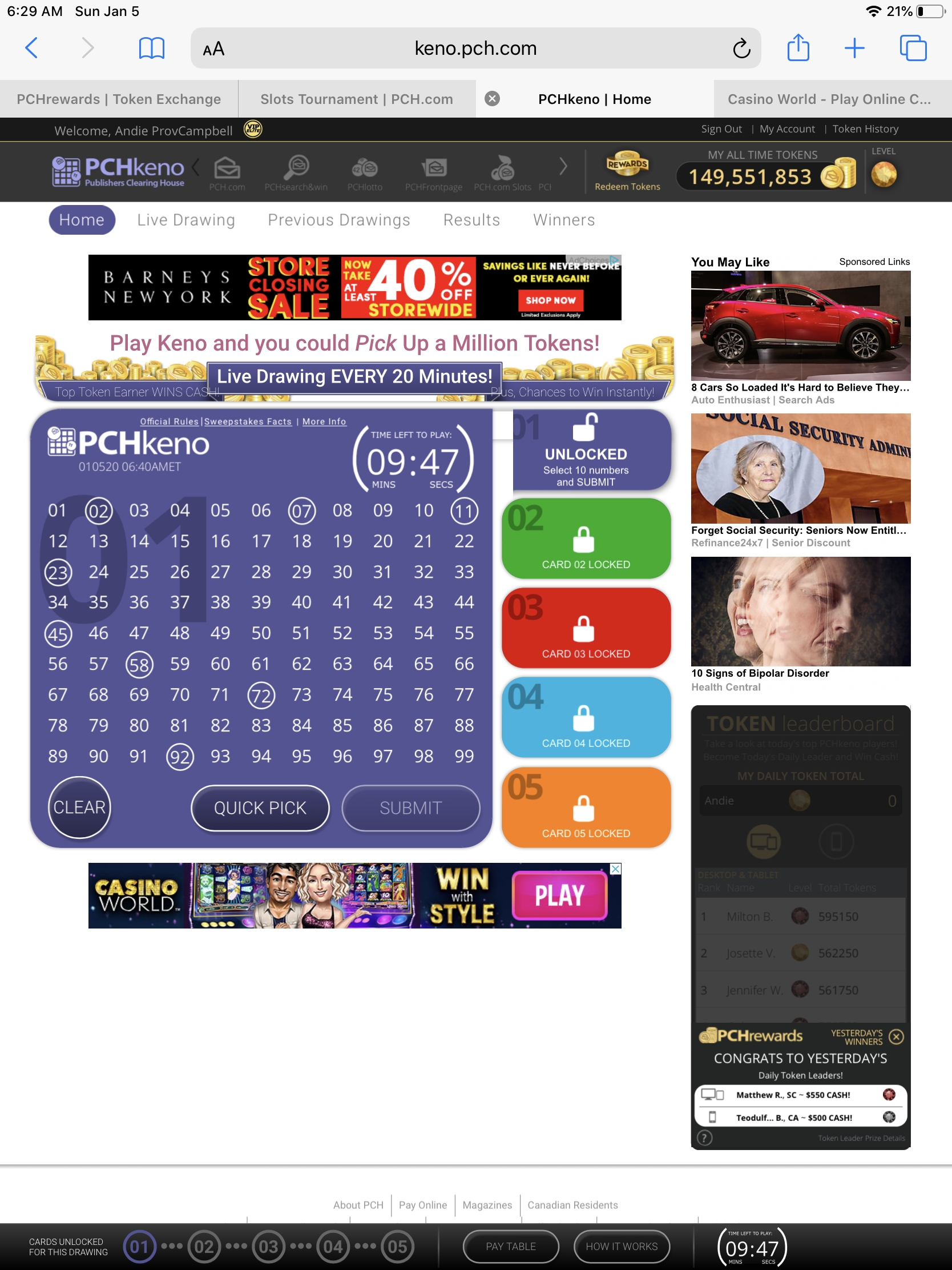 Publishers Clearing House Mahjongg - 5sa5d0k