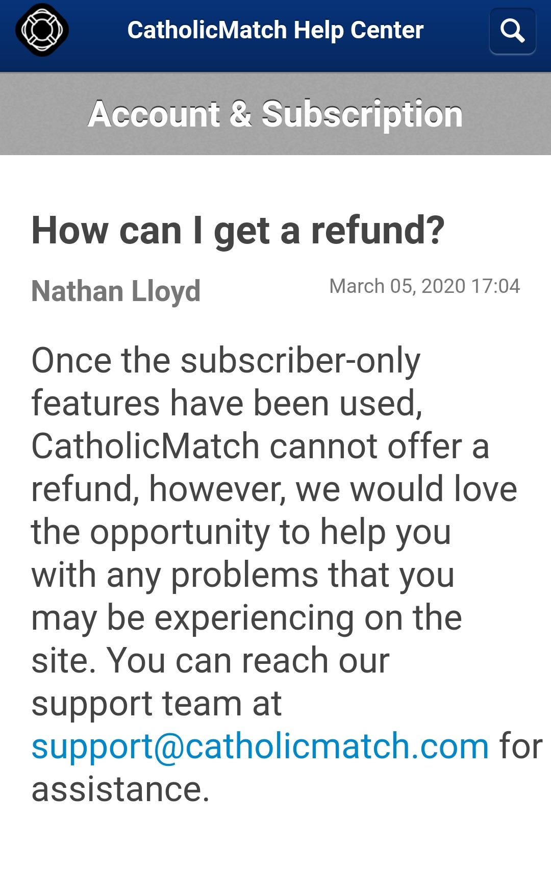 CatholicMatch Reviews - 58 Reviews of Catholicmatch.com ...