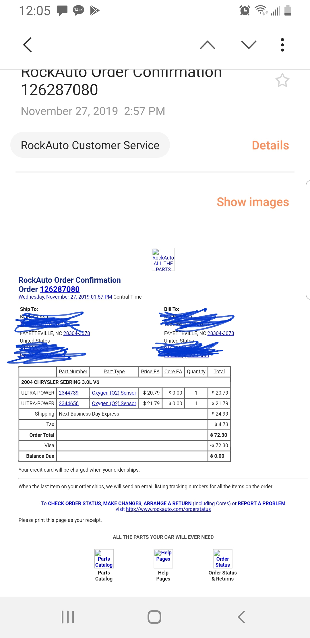 RockAuto Reviews 254 Reviews of Sitejabber