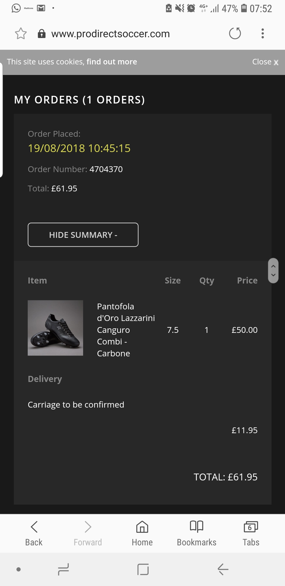 pro direct soccer jordans