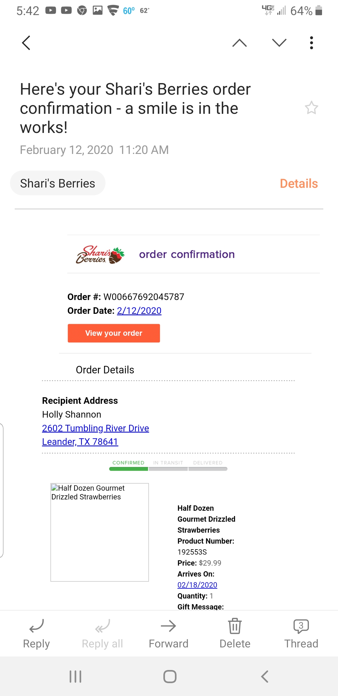 Shari's Berries Reviews 1,510 Reviews of Sitejabber