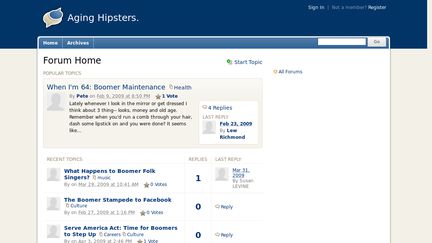 Aging Hipsters