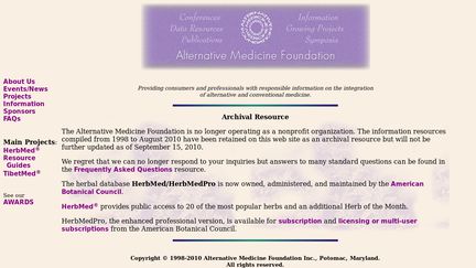Alternative Medicine Foundation