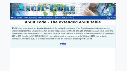 Ascii-code