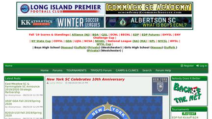Back of THE NET Soccer Message Boards