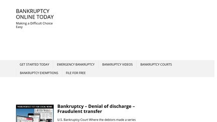 BankruptcyOnlineToday
