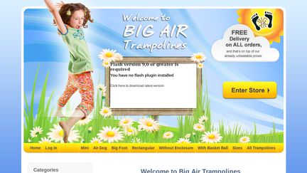 Big Air Trampolines