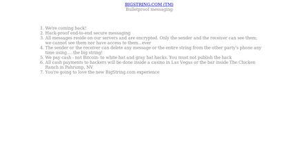 BigString