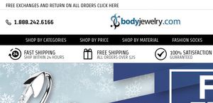 Customer Testimonials mcaccounts.ml is the original online shop to buy body jewelry and accessories online. Shop for unique and wide variety of ear, belly & nose rings, studs and more. Free Shipping on orders over $