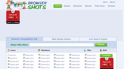 Browser Shots