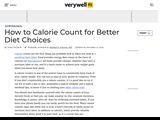CalorieCount