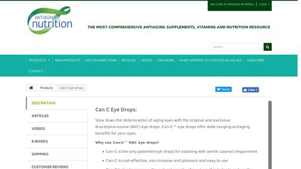 Can C Eye Drops