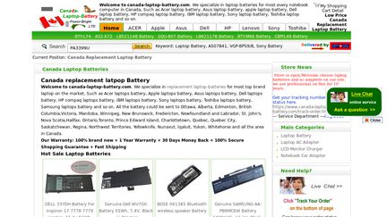 Canada-Laptop-Battery