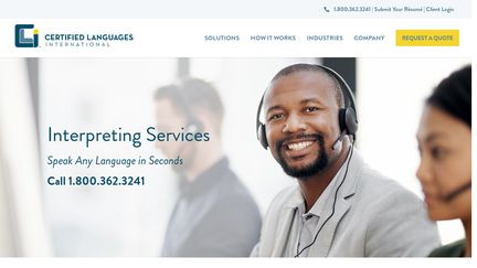 Certified Languages