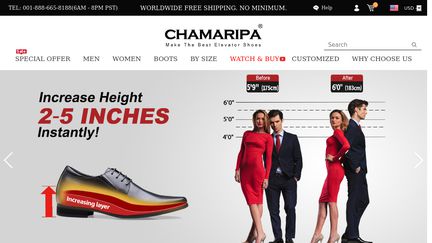 Chamaripa Elevator Shoes