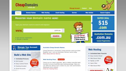CheapDomains.com.au