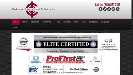 Clarkstown International Collision