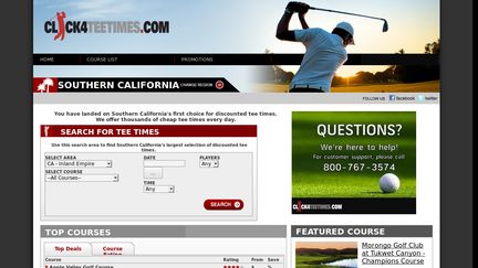 Click4teetimes.com