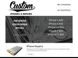 Custom iphones and repairs