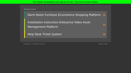 Deckmydorm