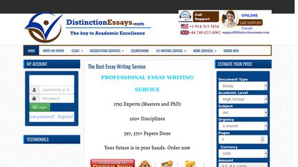 Distinction Essays