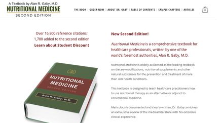 Nutritional Medicine - A Textbook By Dr. Gaby