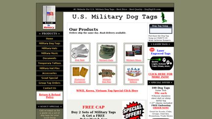US Military Dog Tags