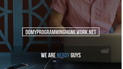 Domyprogramminghomework.net