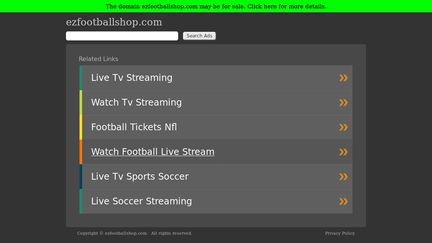 EZFootballShop