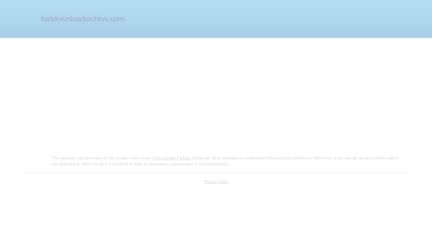 Fastdownloadarchive