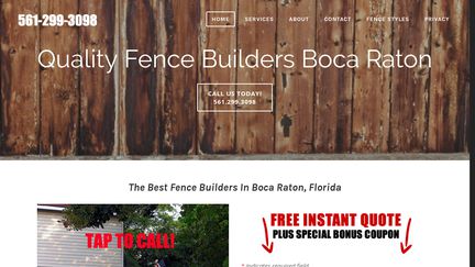 Fence Builders Boca Raton