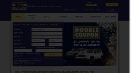 Fox Rent A Car