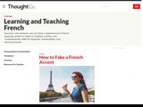Learning And Teaching French