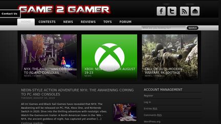 Game 2 Gamer