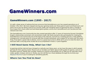 GameWinners.com