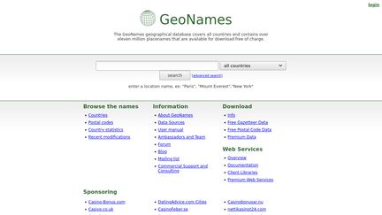 GeoNames
