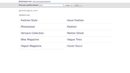 Ghostvogue