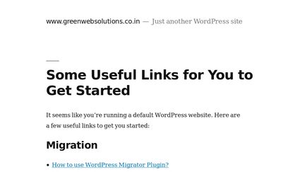Greenwebsolutions.co.in