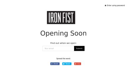 Iron Fist Clothing