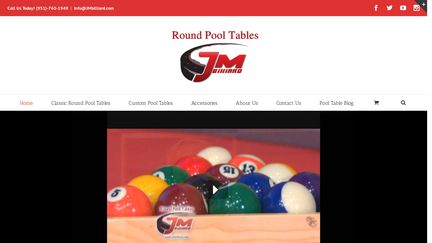 Round Pool Table