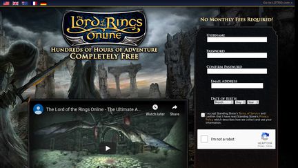 Lord Of The Rings Online