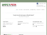 Luckyspizzanmb.com