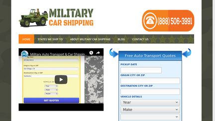 MilitaryCarShipping