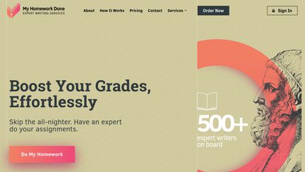 Myhomeworkdone.com