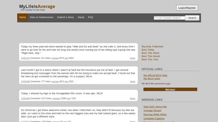 Mylifeisaverage.com