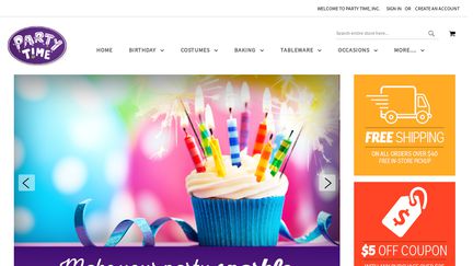 Party Time, Inc.