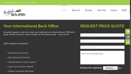 Perfect Data Entry
