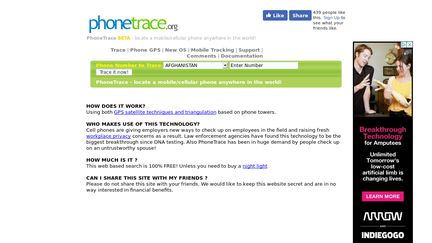 PhoneTrace.org