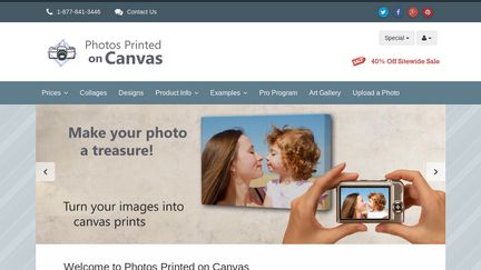Photos Printed on Canvas