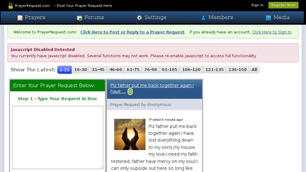 PrayerRequest.com